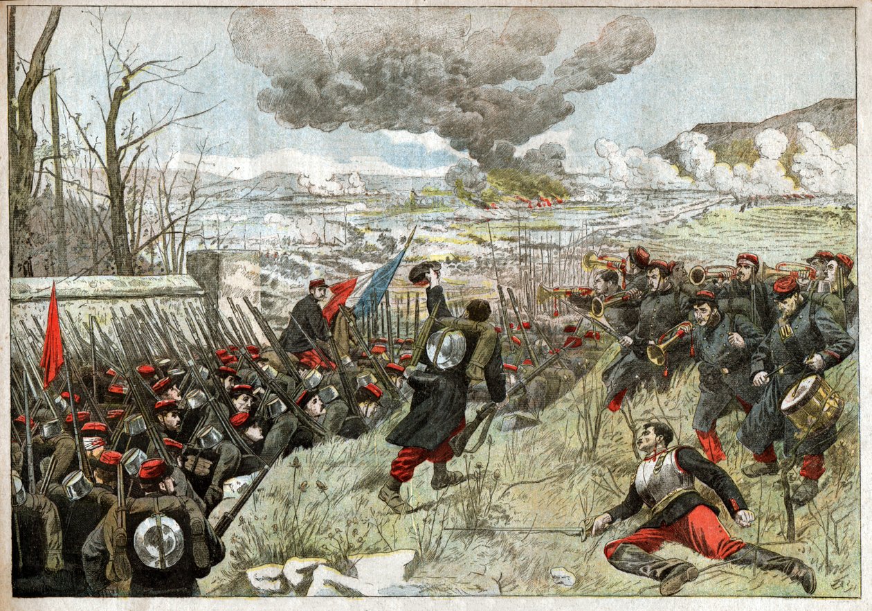 Guerre de 1870. Francouzská pruská válka. od Unknown