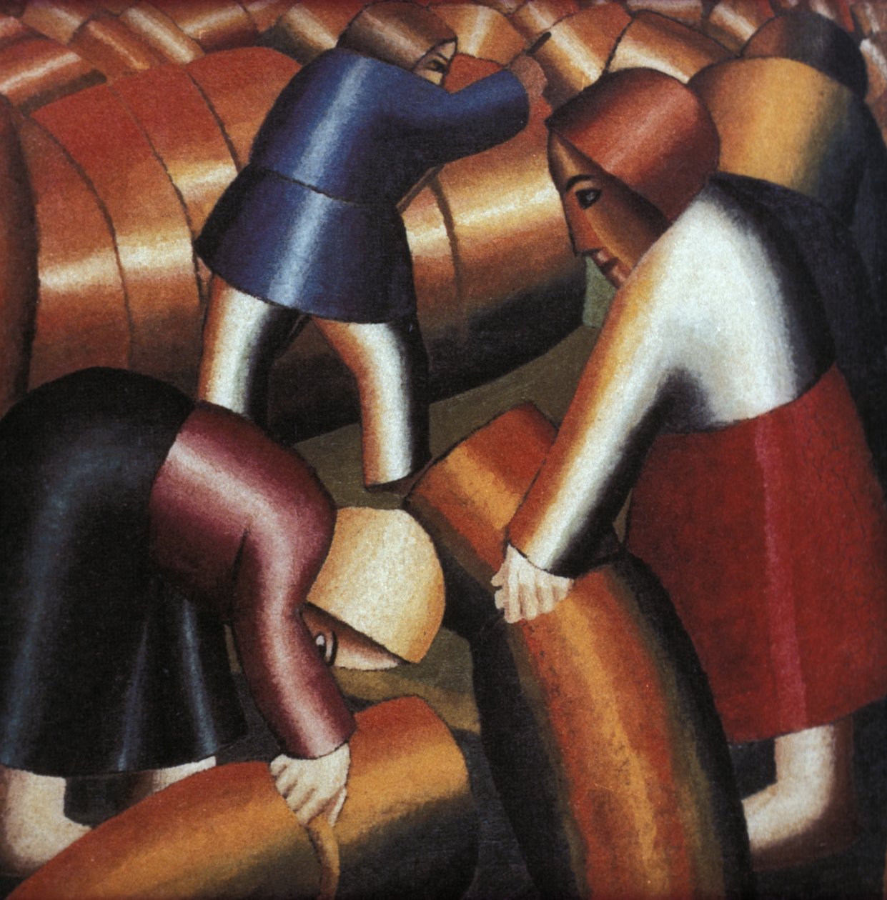 Senoseč (1928) Malevičův obraz. od Unknown