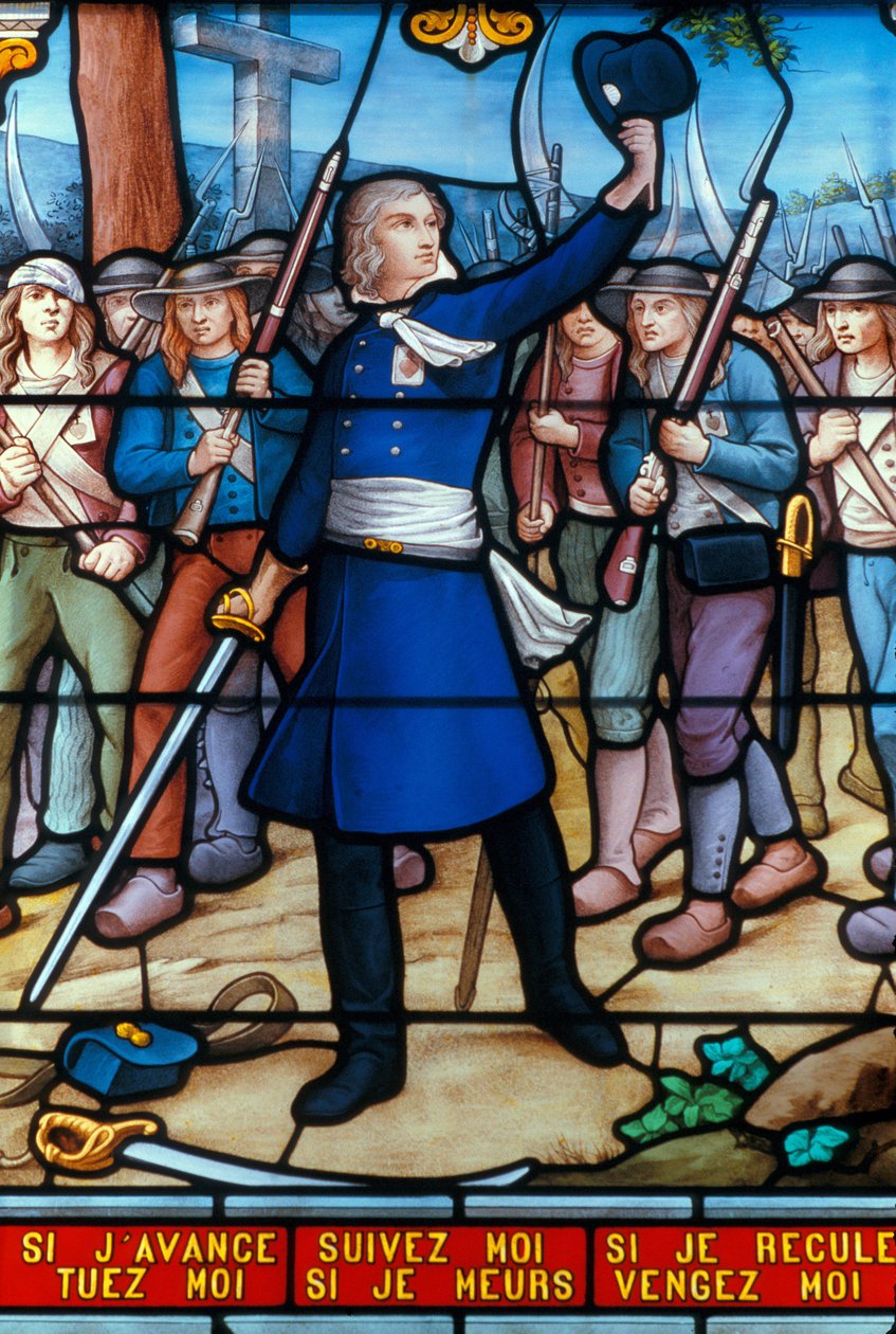 Henri de La Rochejaquelein - Nantes - Musee Dobree - Dočasné Expo - "" Vitráže a válka Vendee"" od Unknown