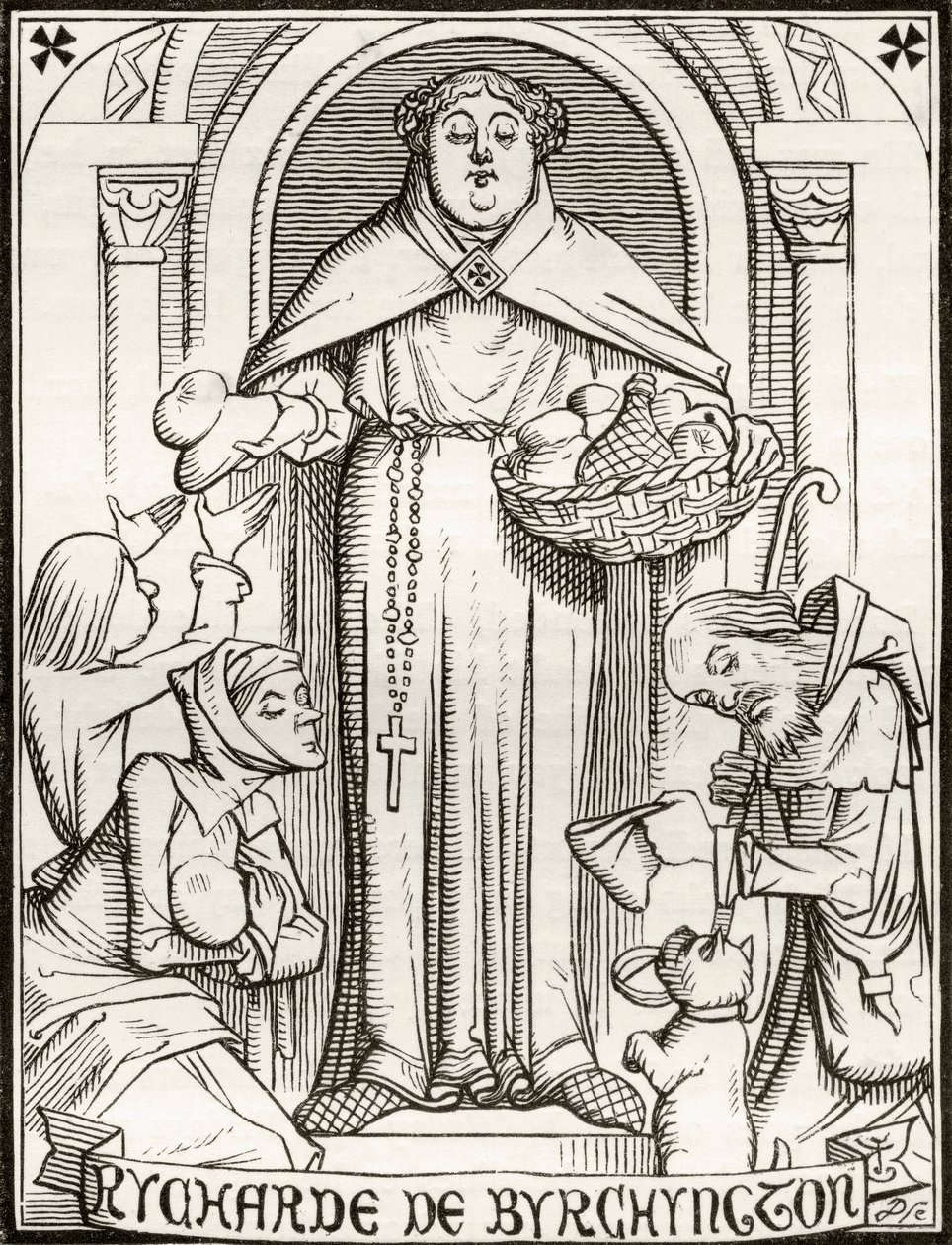 Rycharde de Byrchynton, ilustrace k básni 
