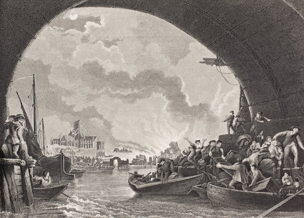 The Great Fire of London, 1666, z 
