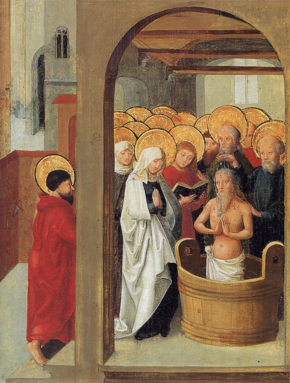 Weingartener Heilig-Blut-Tafel z roku 1489. od Anonymous