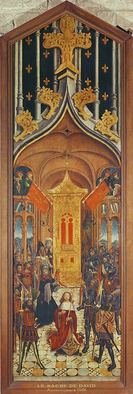 The Coronation of David, c.1501 (viz také 232666) od French School