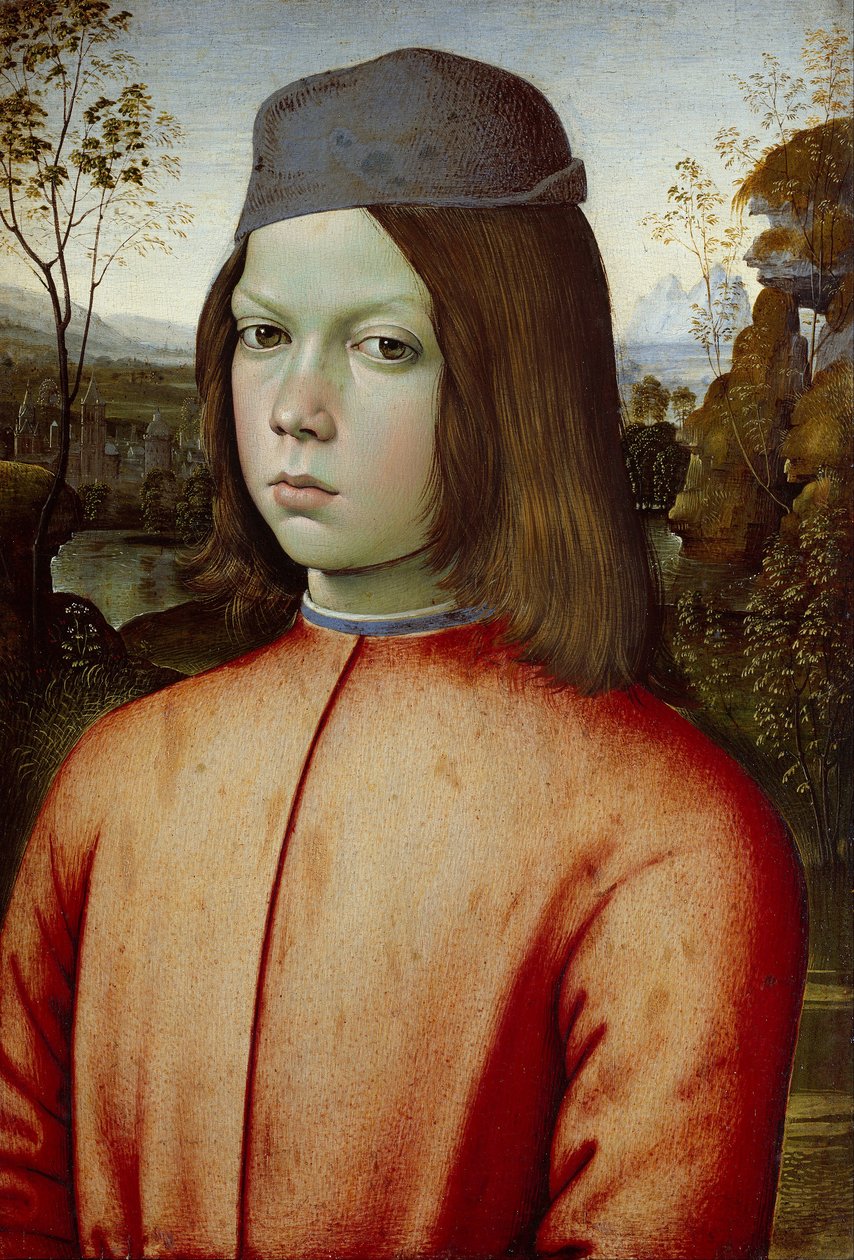 Portrét chlapce od   Pinturicchio