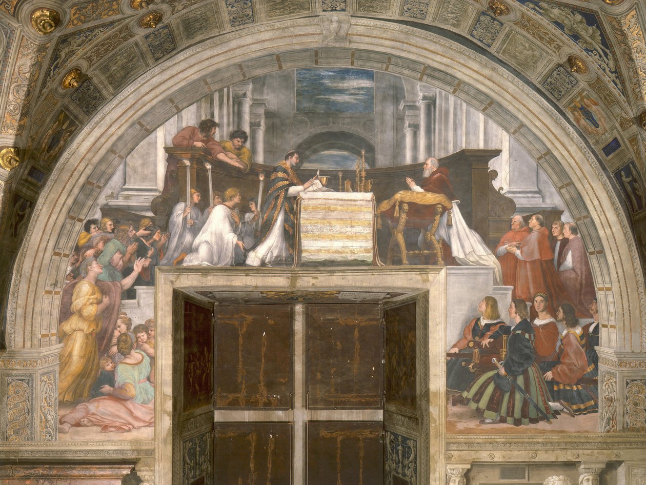 Mše Bolsena od Raffaello Sanzio Raphael
