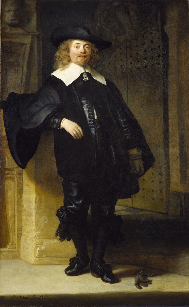 Portrét Andries de Graeffa (1611-1677) od Rembrandt van Rijn