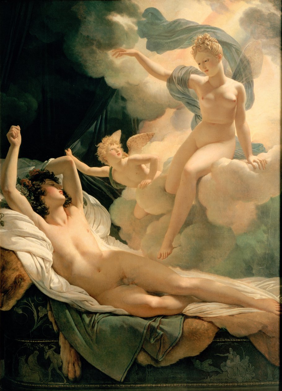 Morpheus a Iris (Pierre-Narcisse Guérin) od Unknown