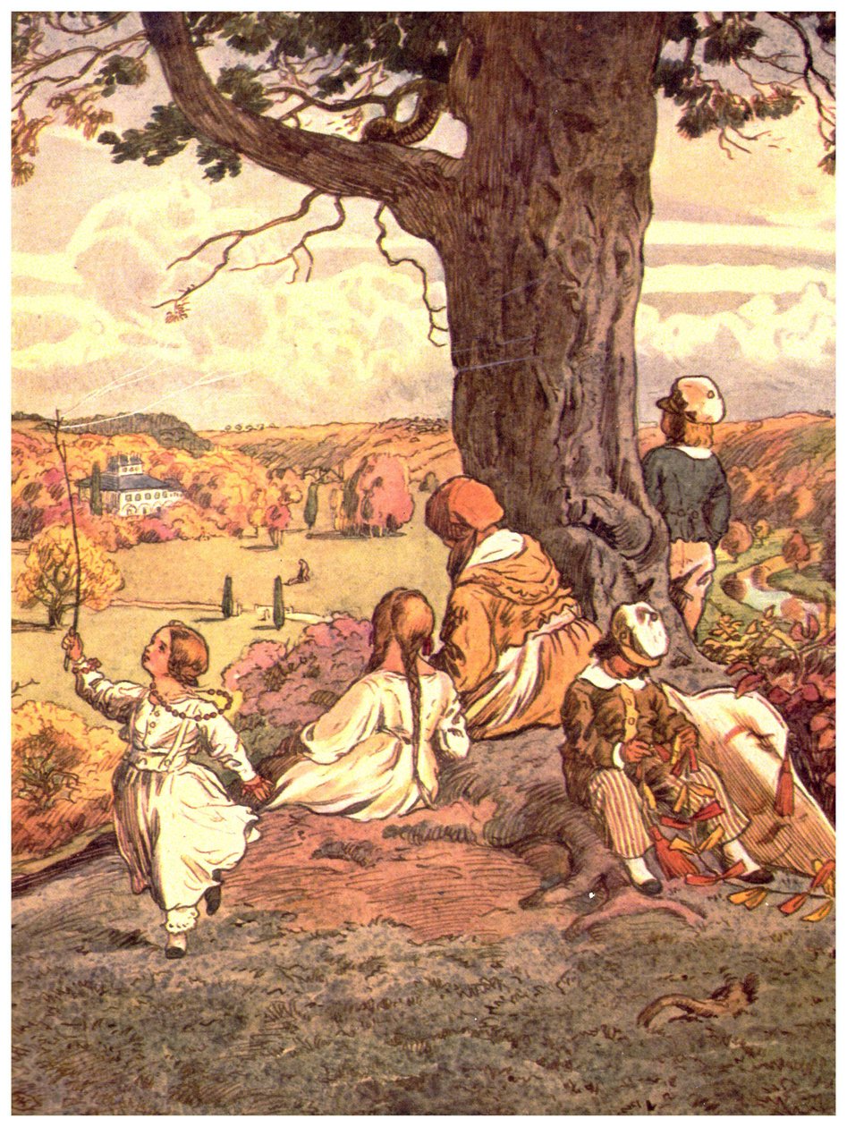 Babička, vydání 1924, illustrate Adolf Kašpar od Zemanst
