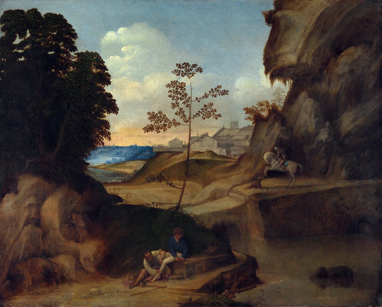 Il Tramonto (Západ slunce) od Giorgione