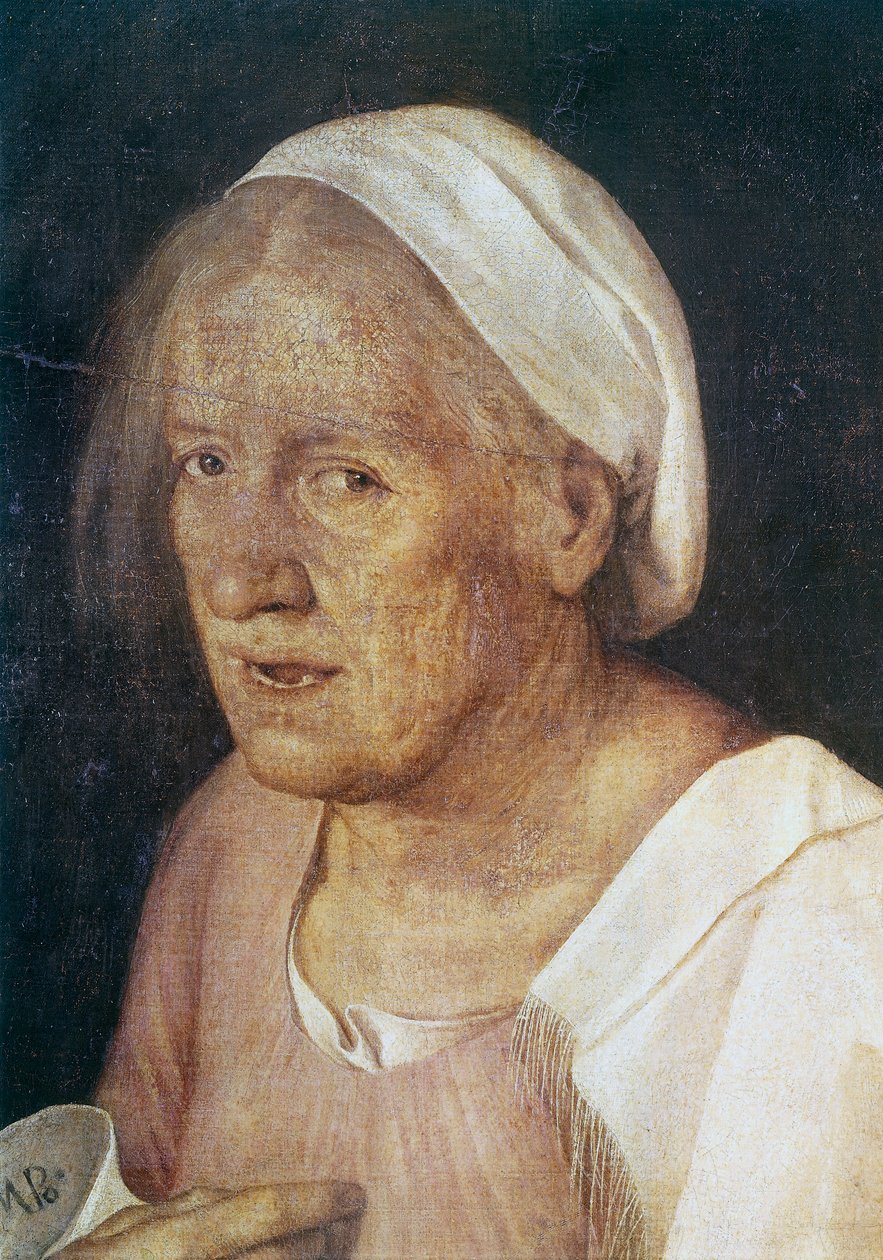 Stará žena od Giorgione