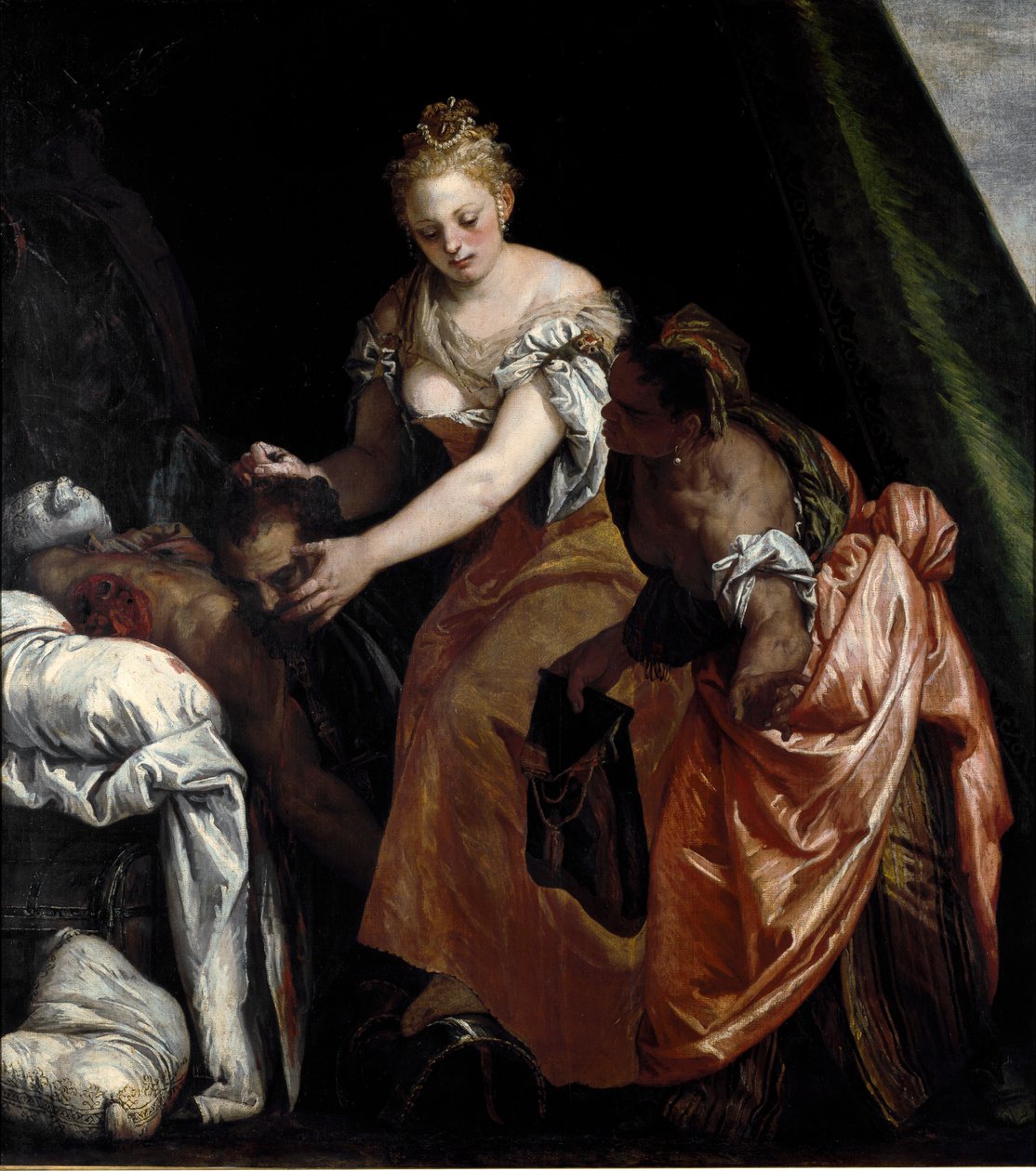 Judith s hlavou Holoferna od Veronese