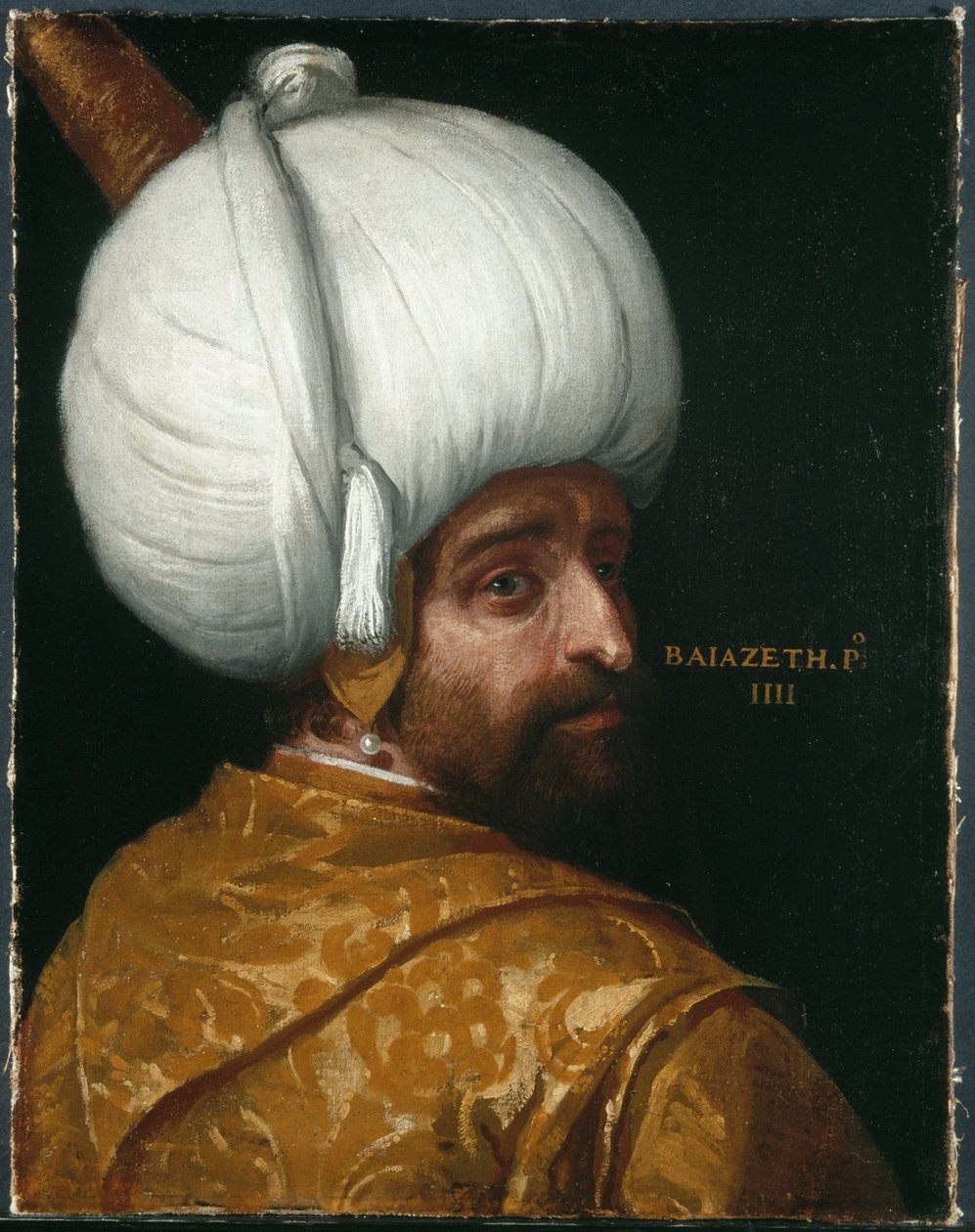 Bayezid I (olej na plátně) od Veronese