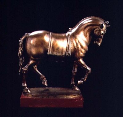 Kůň (bronz) od Giambologna
