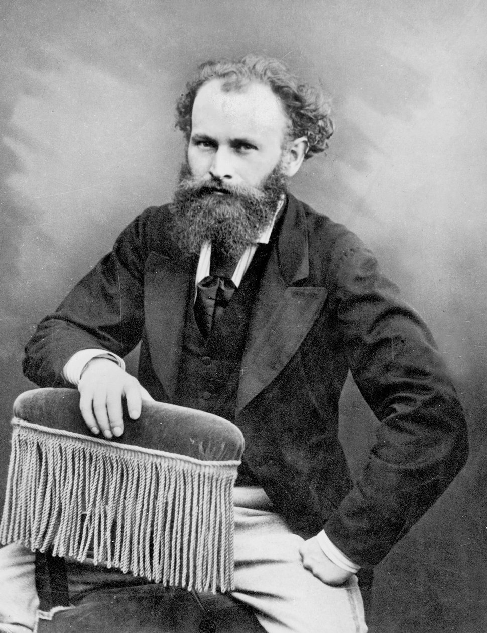 Edouard Manet, c. 1875 (m/w valokuva) od (1820 1910) Nadar
