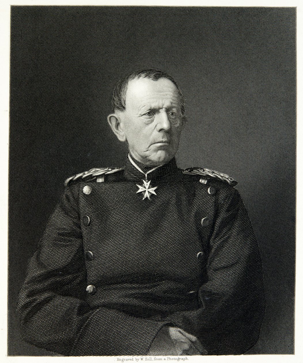 Generál von Moltke od (after) English photographer
