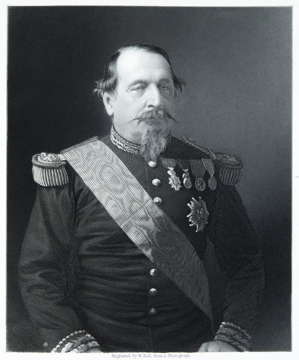 Napoleon, III od (after) English photographer