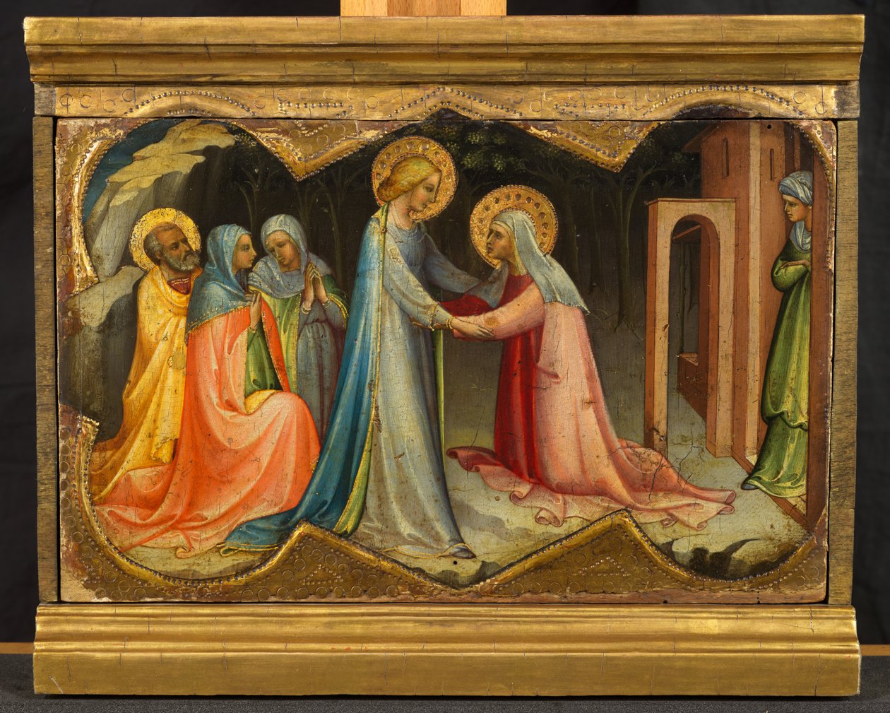 Prohlídka od (c.1370 1425) Lorenzo Monaco