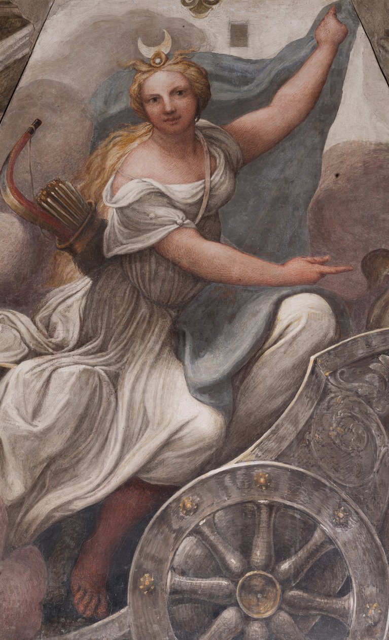 Diana na voze od (c.1489 1534) Correggio