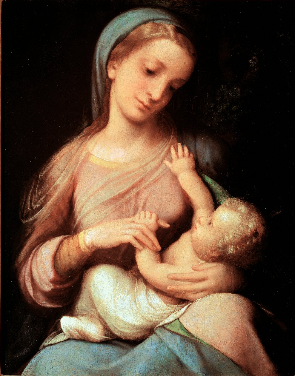 Panna a dítě od (c.1489 1534) Correggio