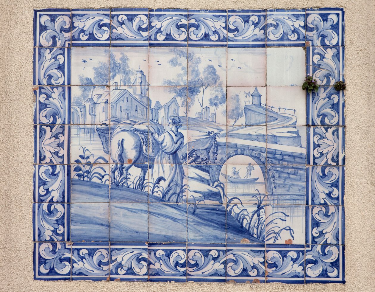 Azulejo, Lisabon, Portugalsko od Unknown