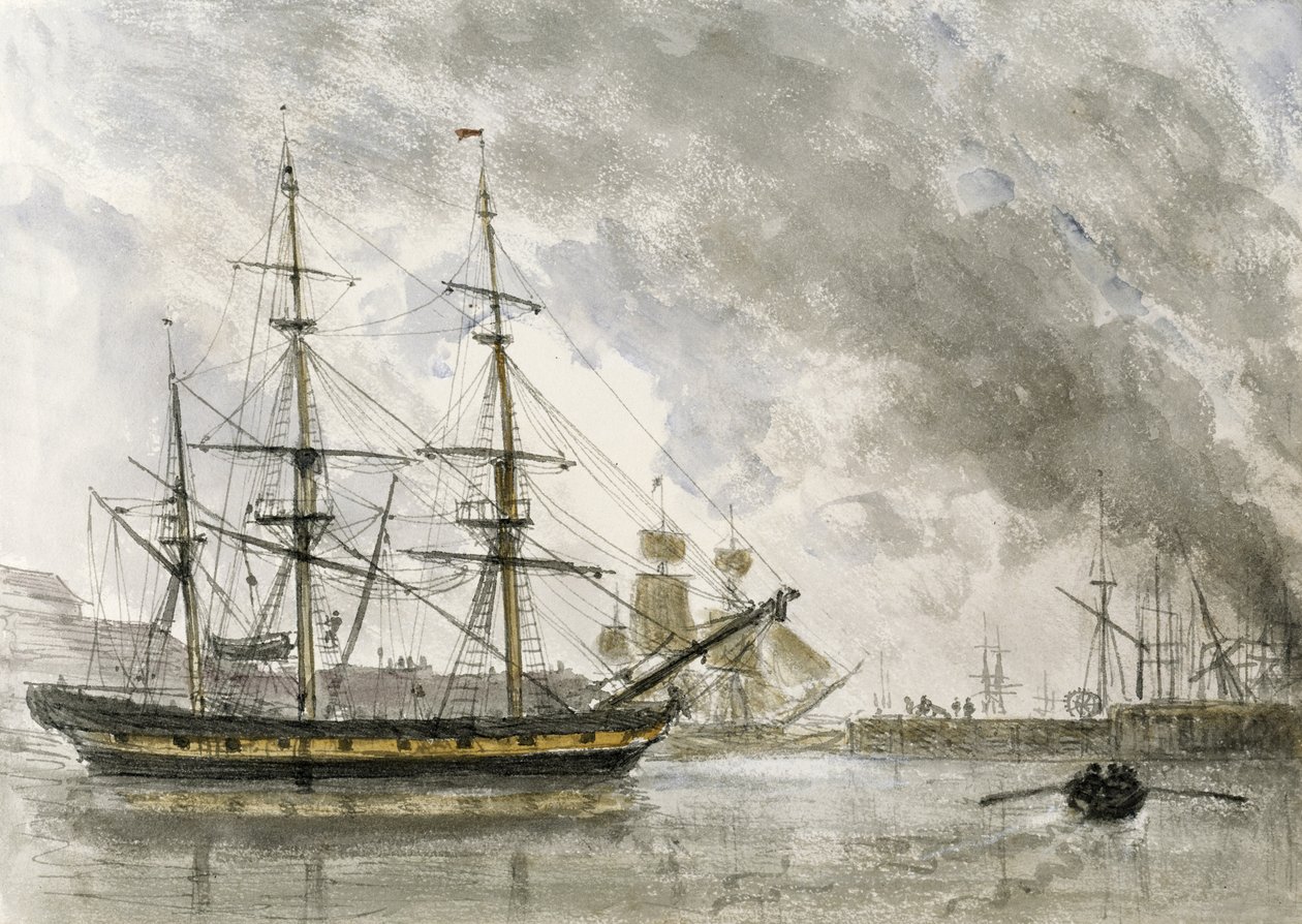 Barque Free Trader, William Crotch. od Unknown