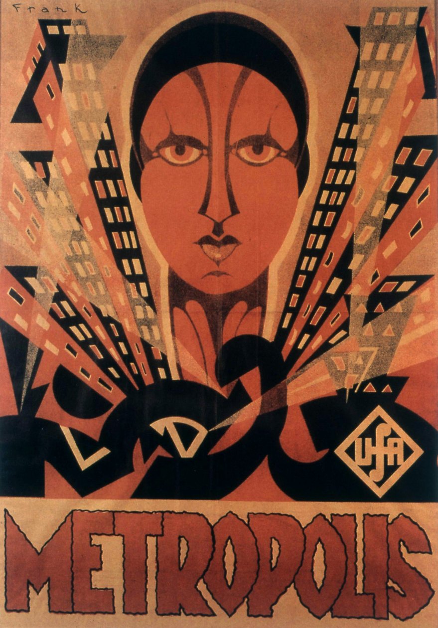 Metropolis, režie Fritz Lang, 1927 od Unknown