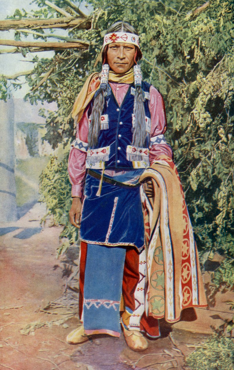 Severní Amerika. Apache z Nového Mexika. 1920 od Unknown
