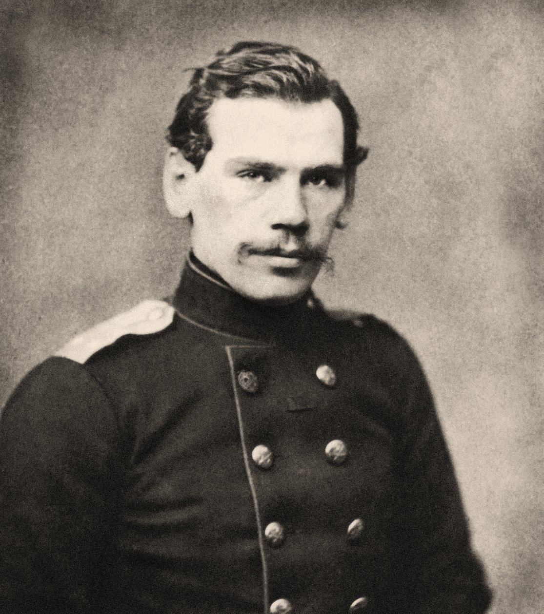 Portrét Lva Tolstého, 1855 od Unknown