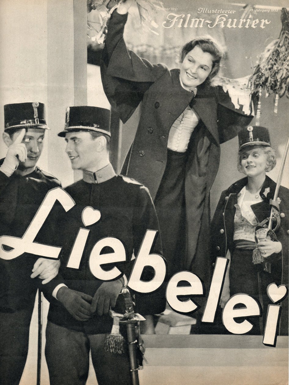 Plakát pro Liebelei, 1933 od Unknown