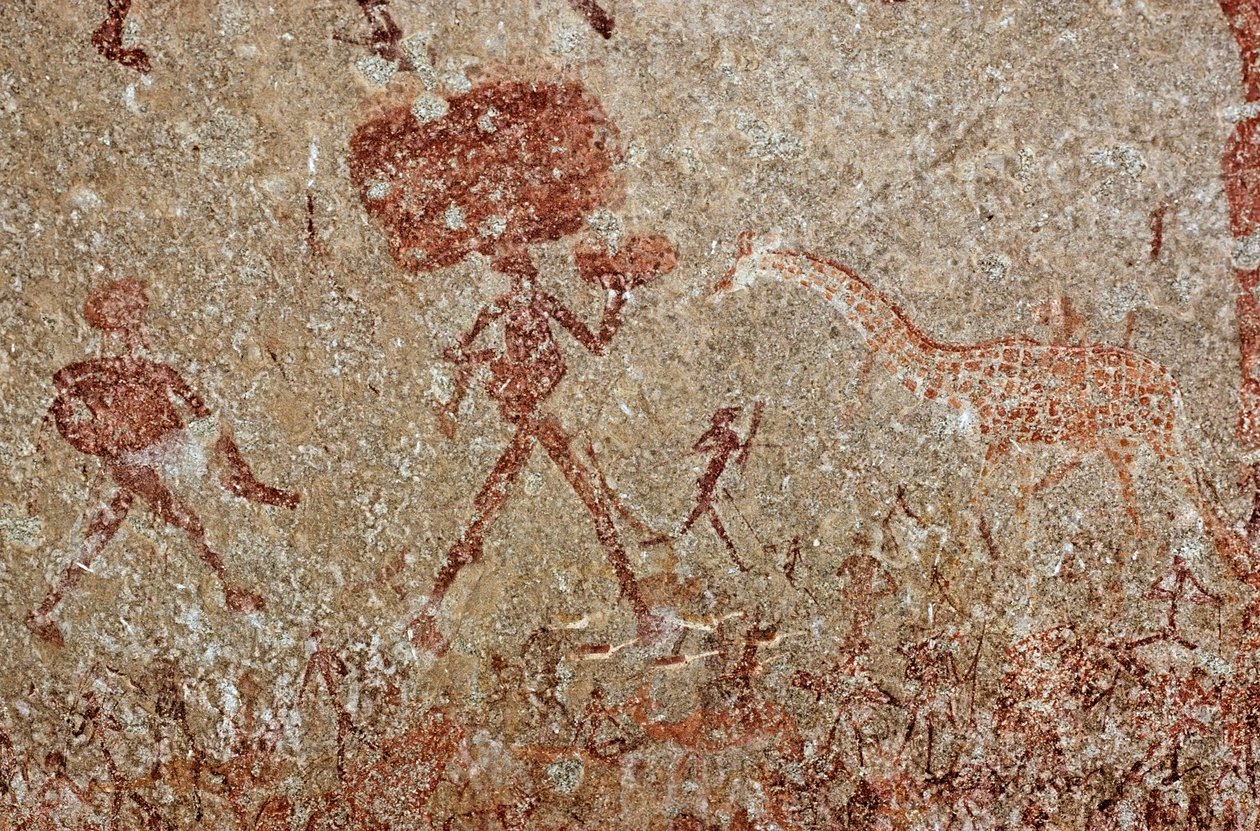 San (křováci) malba, Jižní Afrika od Unknown