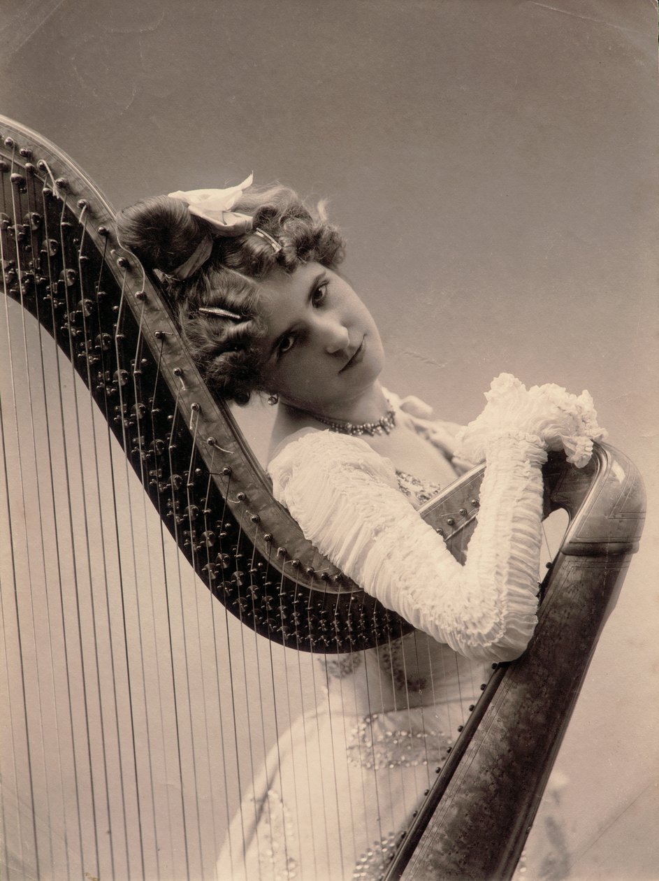 Umělkyně Mistress Virtuoso Marchesini Spadaro (matka Odoarda) - divadelní herečka od Unknown