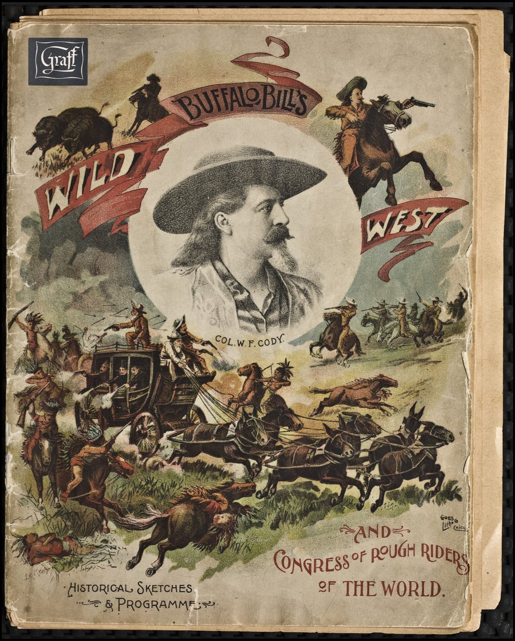 Codys Wild West Show, 1893 od American School