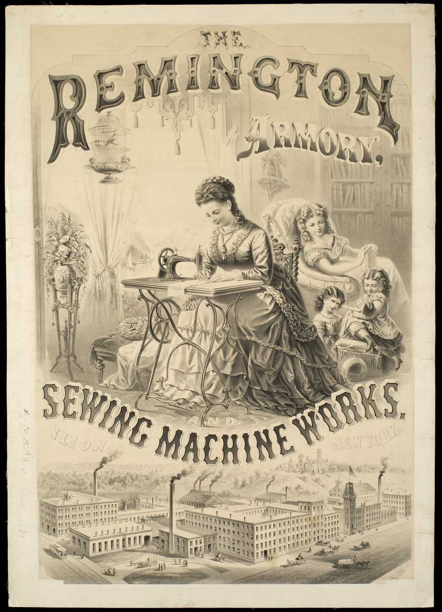 The Remington Armory, Sewing Machine Works, Ilion, New York od American School