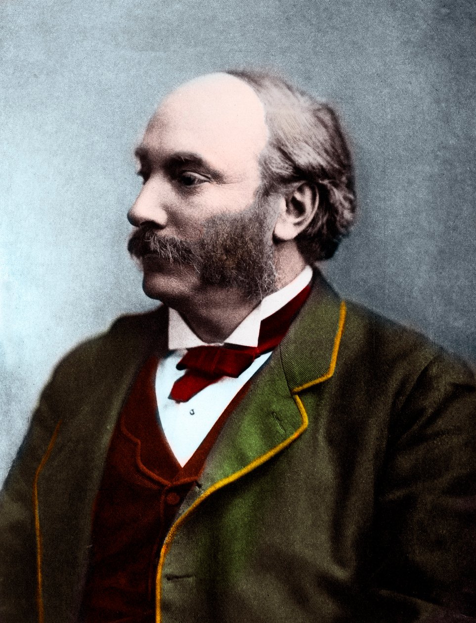 Portrét Johna Williama Strutta 3. barona Rayleigha (1842-1919) od English Photographer