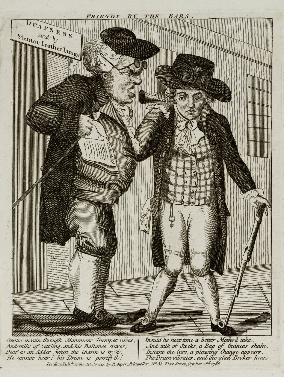 Friends by the Ears, 1786 od English School