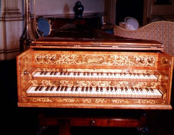 Harpsichord, Jacob Kirckman, anglicky, 1766 od English School