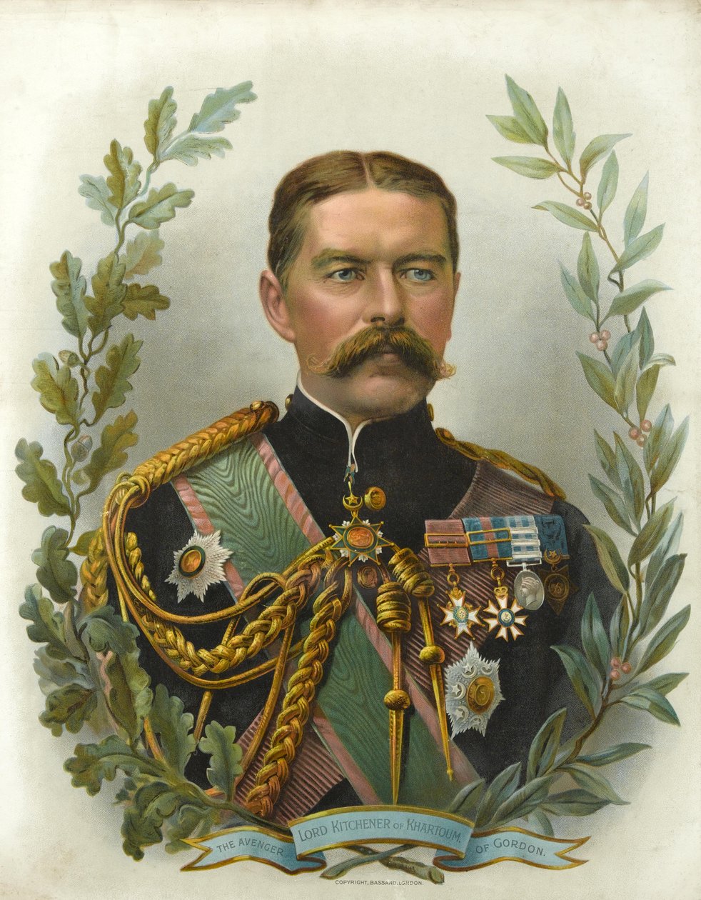 Lord Kitchener z Chartúmu, mstitel z Gordonu, 1899 rnrn od English School