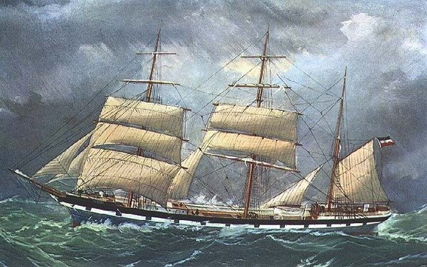 Barque Aurora ex Sarah Grice od English School
