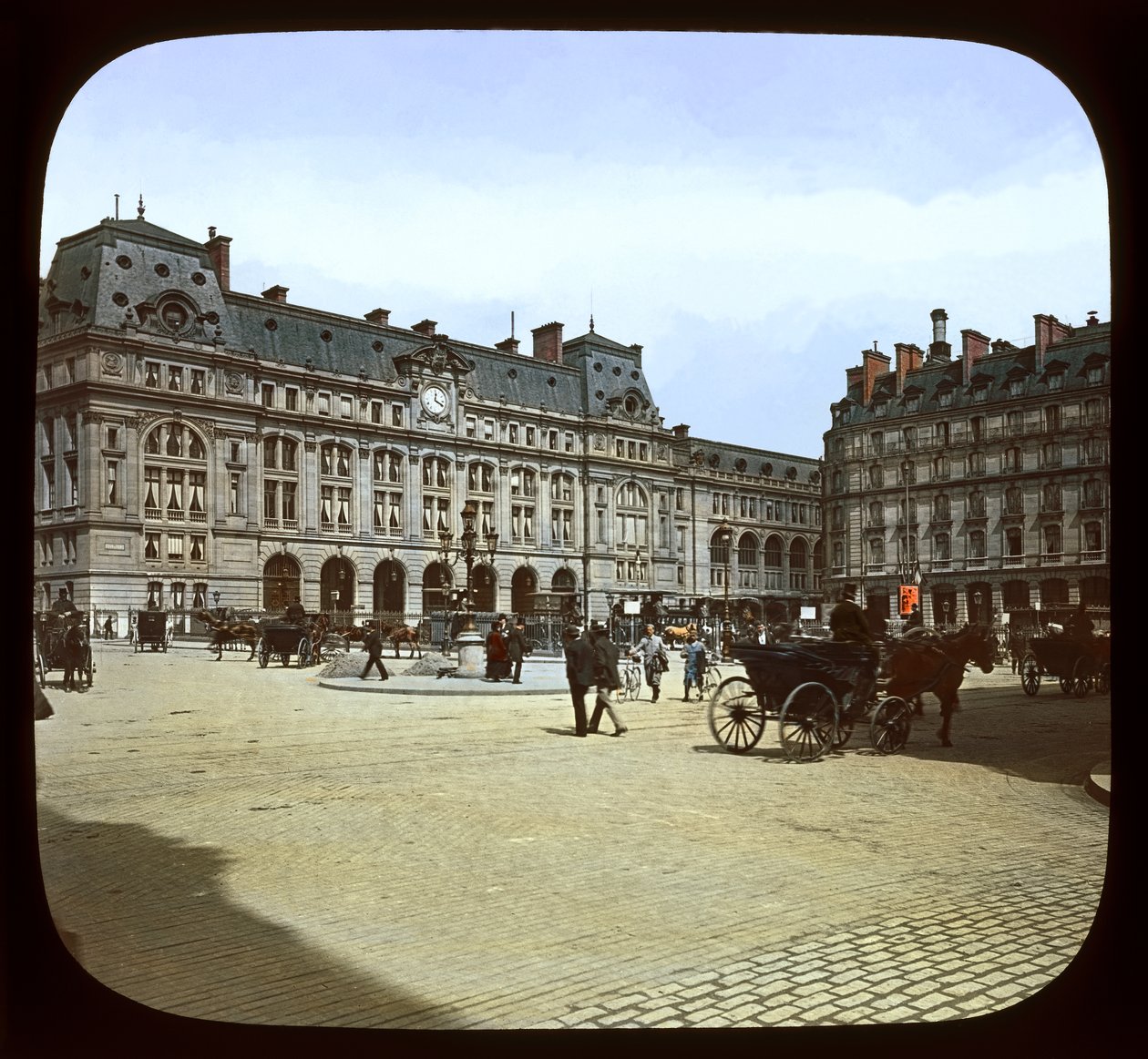 Pařížská expozice: Nádraží St. Lazare, 1900 (skluz s lucernami) od French Photographer