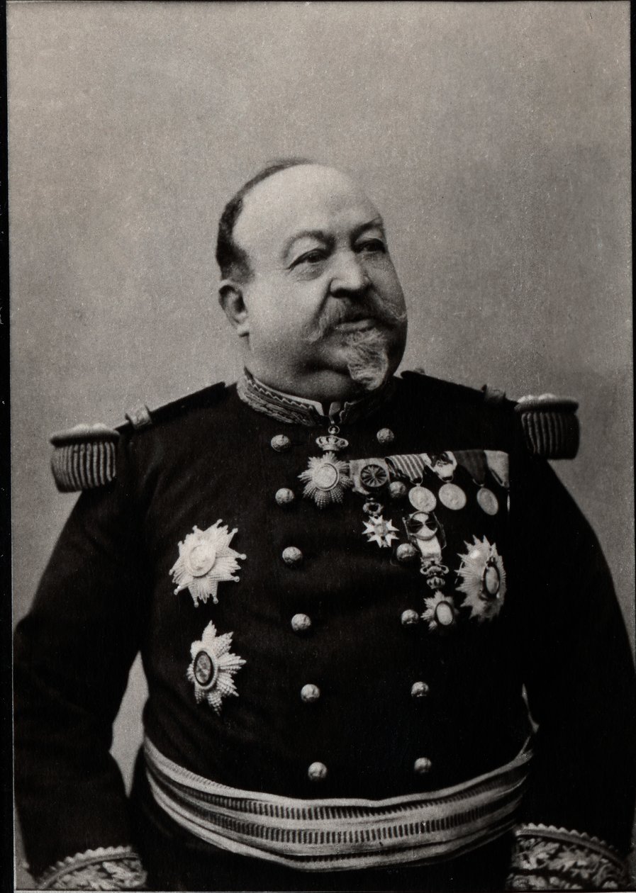 Portrét Ange Laurenta Giovanninelliho (1837-1903), francouzského generála. od French Photographer