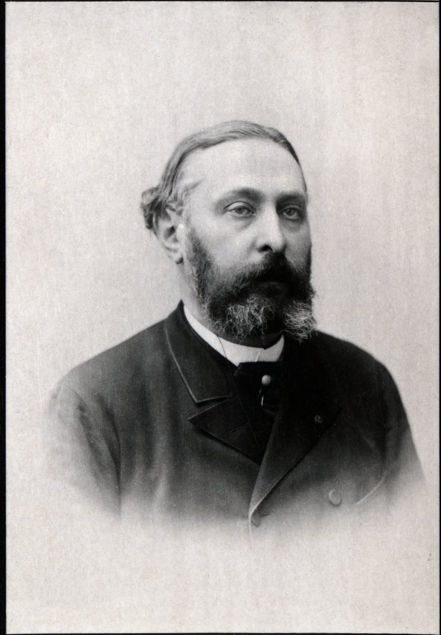 Portrét Armanda Sullyho Prudhomma (1839-1907), francouzského básníka a esejisty. od French Photographer