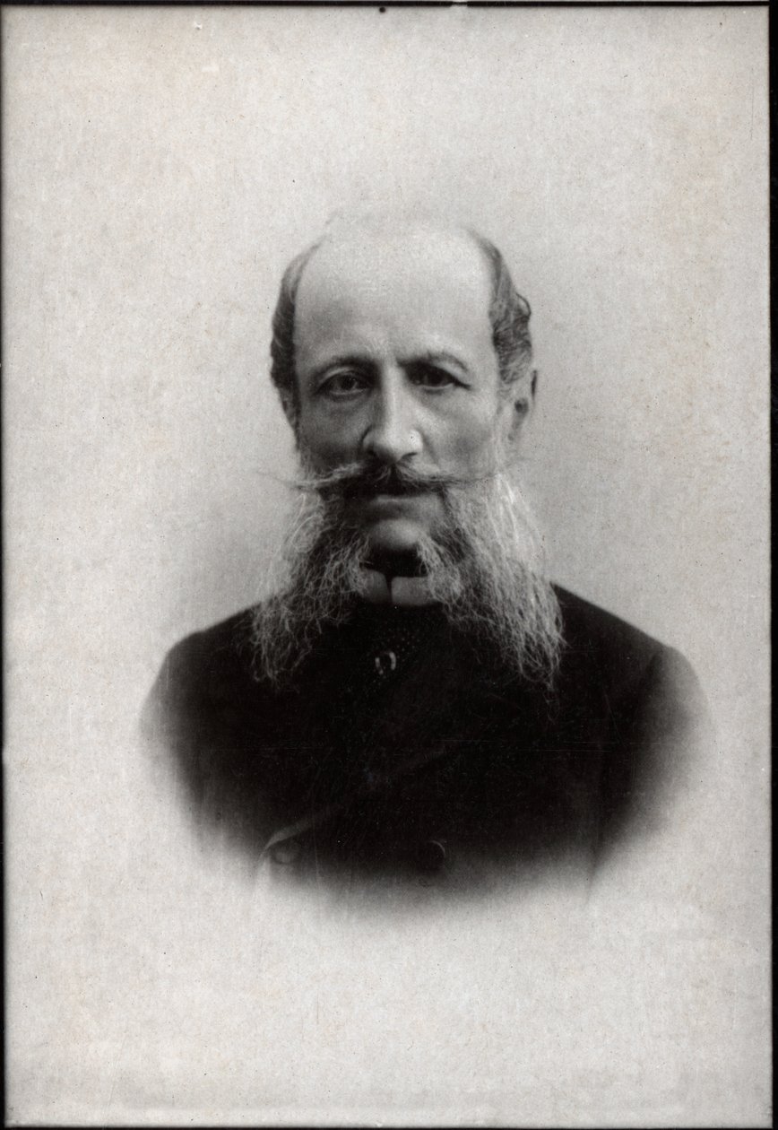Portrét Arthura Pavlovitche de Mohrenheim (1824-1906), ruského politika a diplomata. od French Photographer