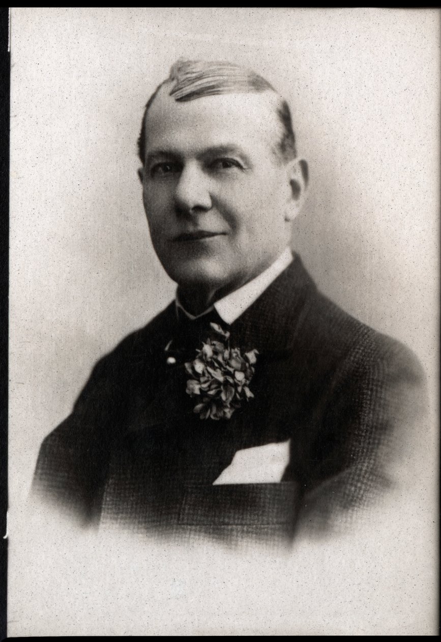 Portrét barona (1838-1920), francouzský herec. od French Photographer