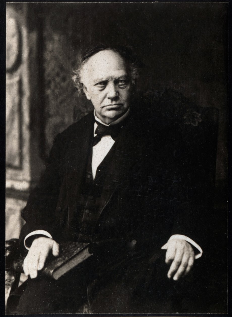 Portrét Charlese Hermita (1822 -1901), francouzského matematika. od French Photographer