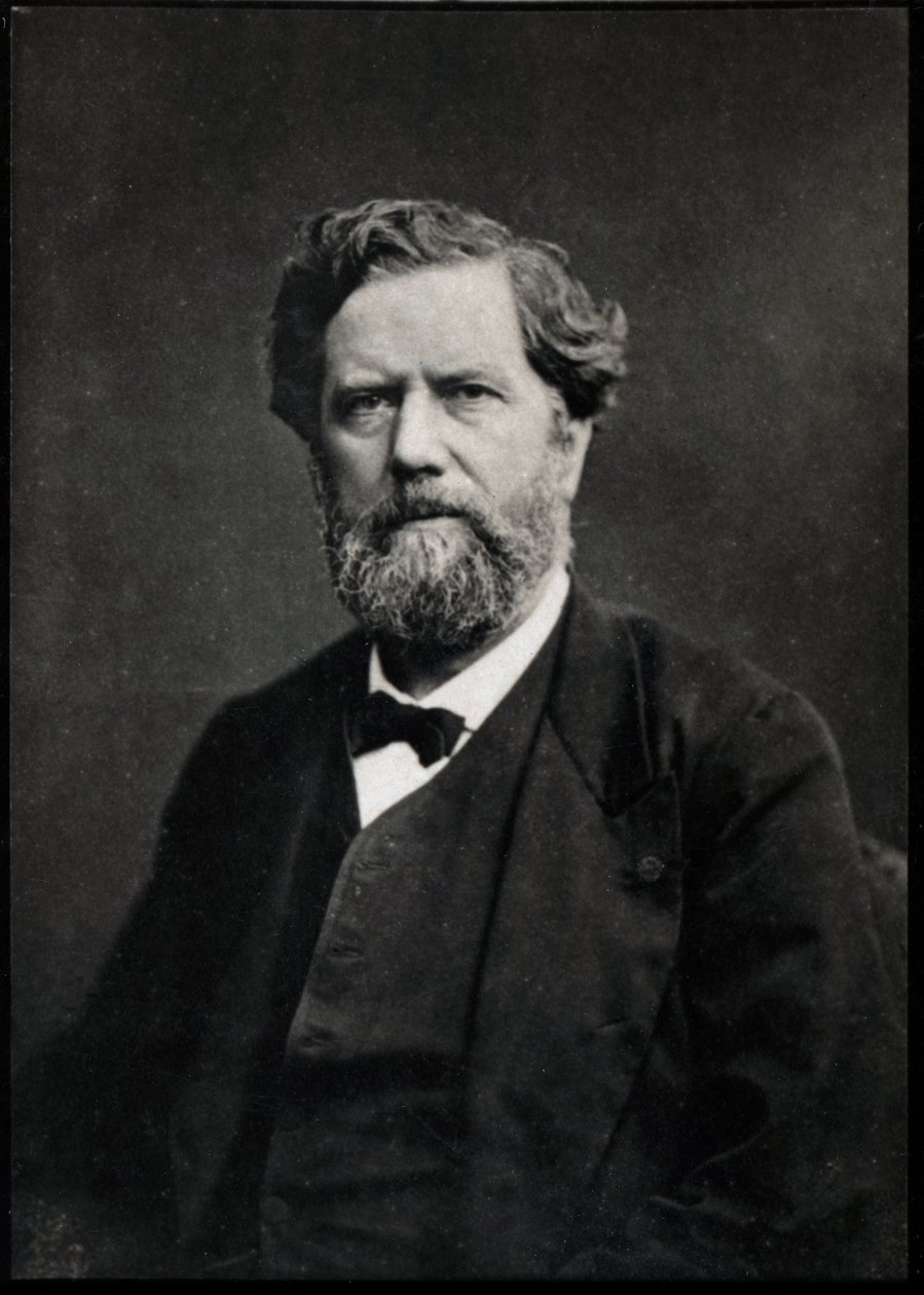 Portrét Edme Felix Alfred Vulpian (1826-1887), francouzský lékař a neurolog. od French Photographer