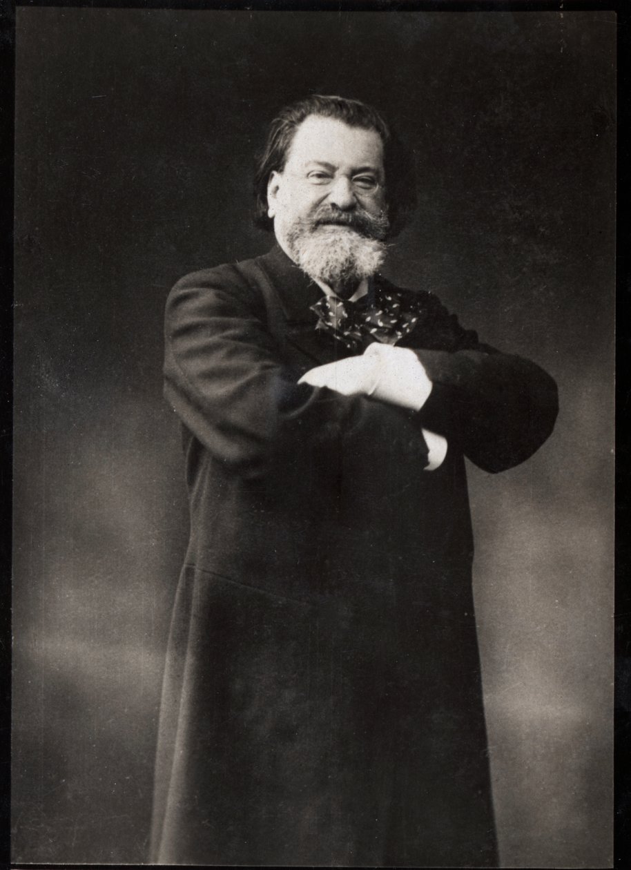 Portrét Edouarda Drumonta (1844-1917), francouzského novináře. od French Photographer