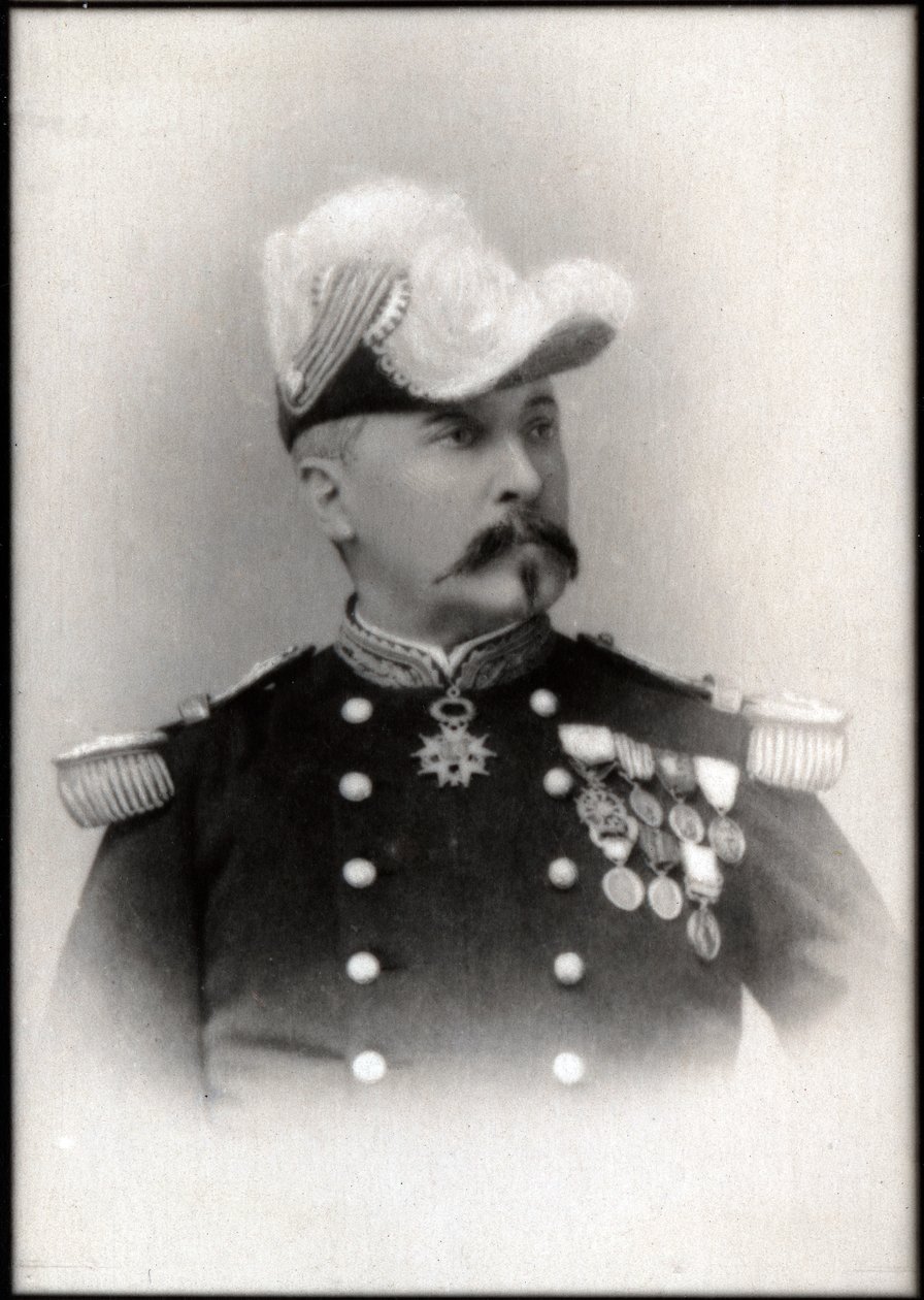 Portrét Edouarda Ferdinanda Jamonta (1831-1918), francouzského generála. od French Photographer