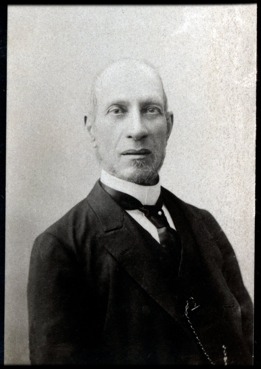 Portrét Edouarda Herveho (1835-1899), francouzského novináře, historika a politika. od French Photographer