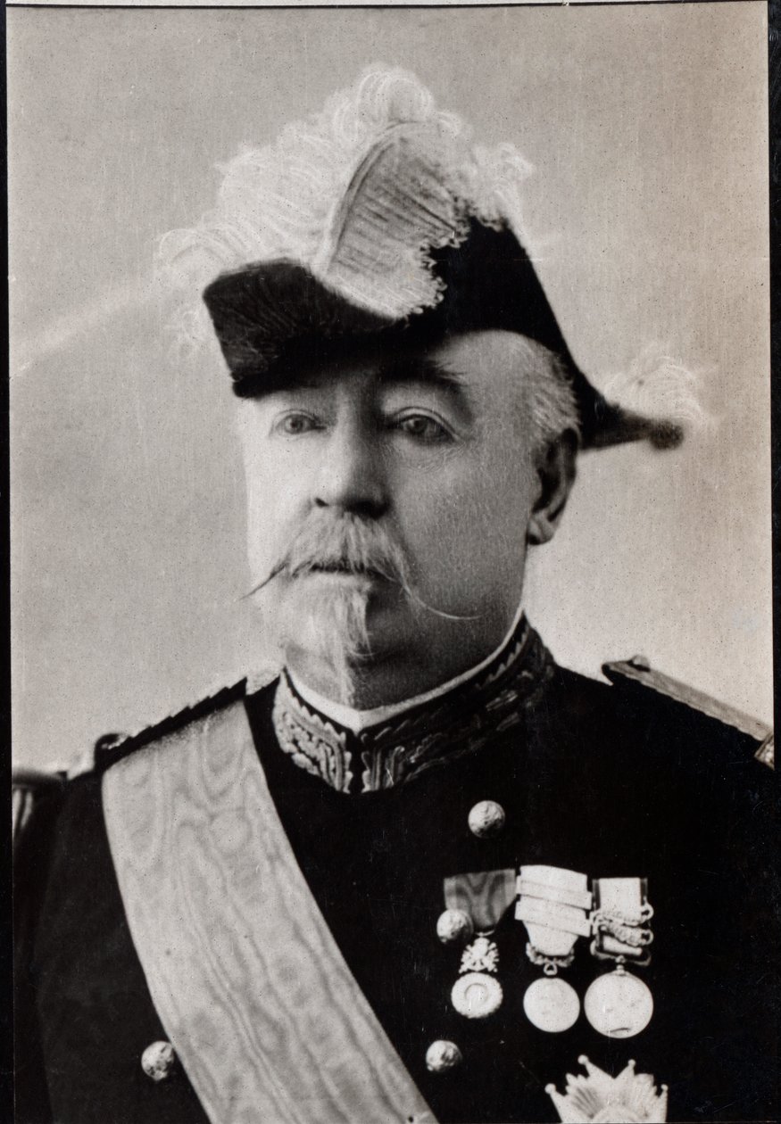 Portrét Felixe Gustava Saussiera (1828-1905), francouzského generála. od French Photographer