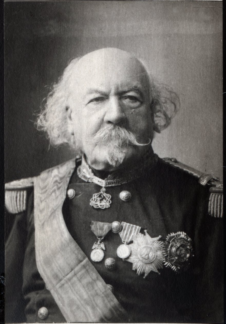 Portrét Francoise Marcellina Certain de Canrobert (1809-1895), maršála Francie. od French Photographer